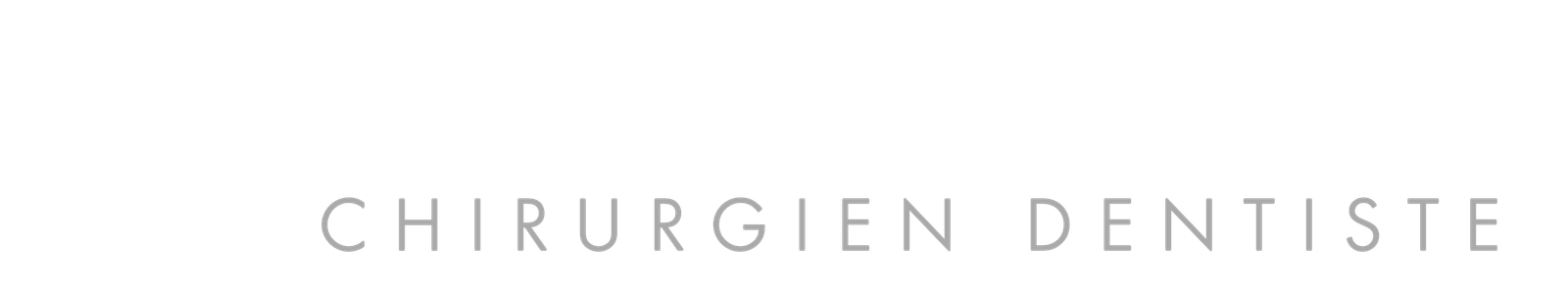 Logo Dr Achraf TALHA - White