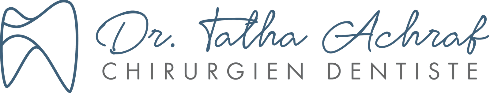 Logo Dr Achraf TALHA - Color
