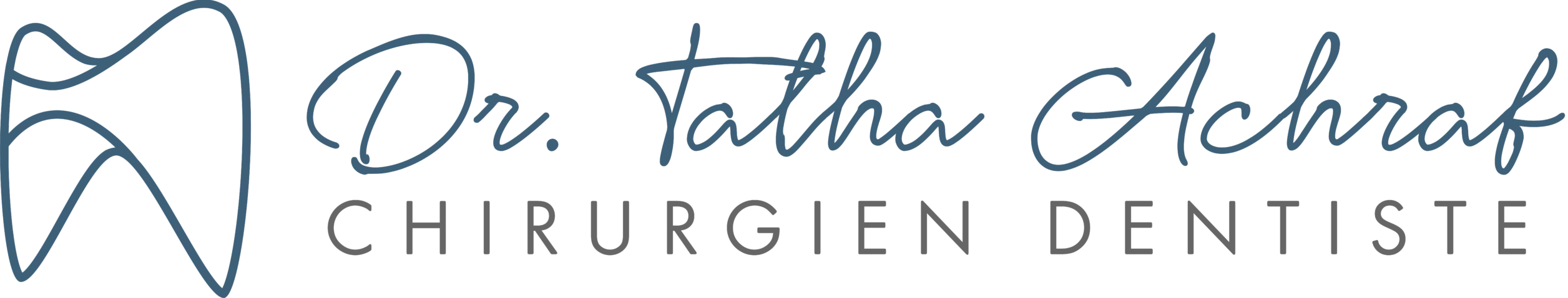 Logo Dr Achraf TALHA - Color